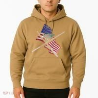 Father's Day Billiards Usa Flag Pool Player Gift For Dad Hoodie thumb 2