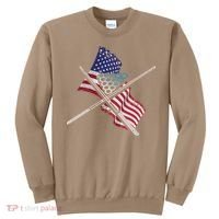 Father's Day Billiards Usa Flag Pool Player Gift For Dad Sweatshirt thumb 0