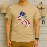 Father's Day Billiards Usa Flag Pool Player Gift For Dad T-Shirt thumb 6