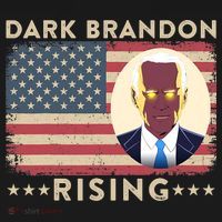 Funny Dark Brandon Is Rising Pro Biden USA Flag Women's Hoodie thumb 2
