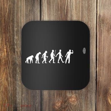 Funny Dart Bullseye Dartboard Team Players Coaster