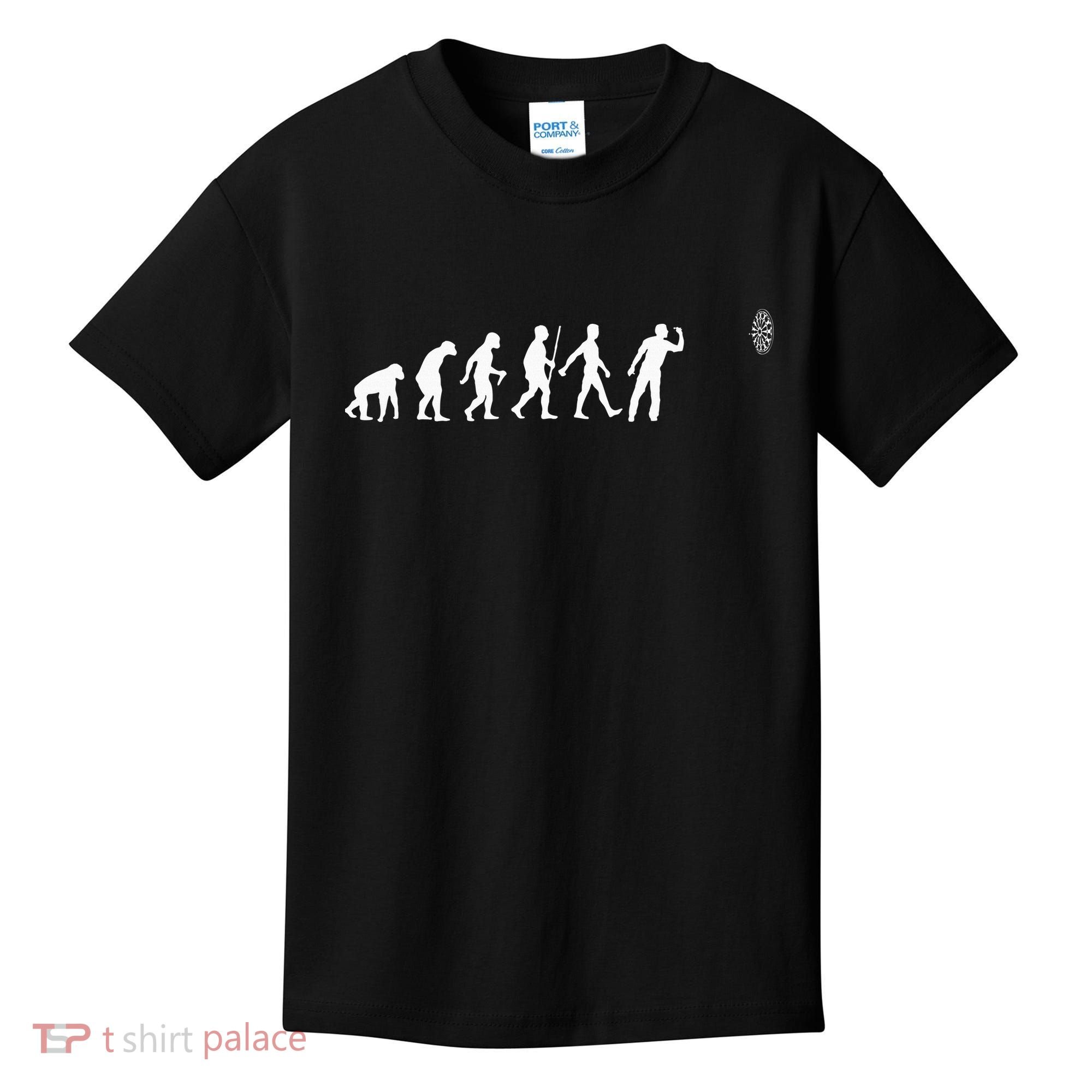 Funny Dart Bullseye Dartboard Team Players Kids T-Shirt