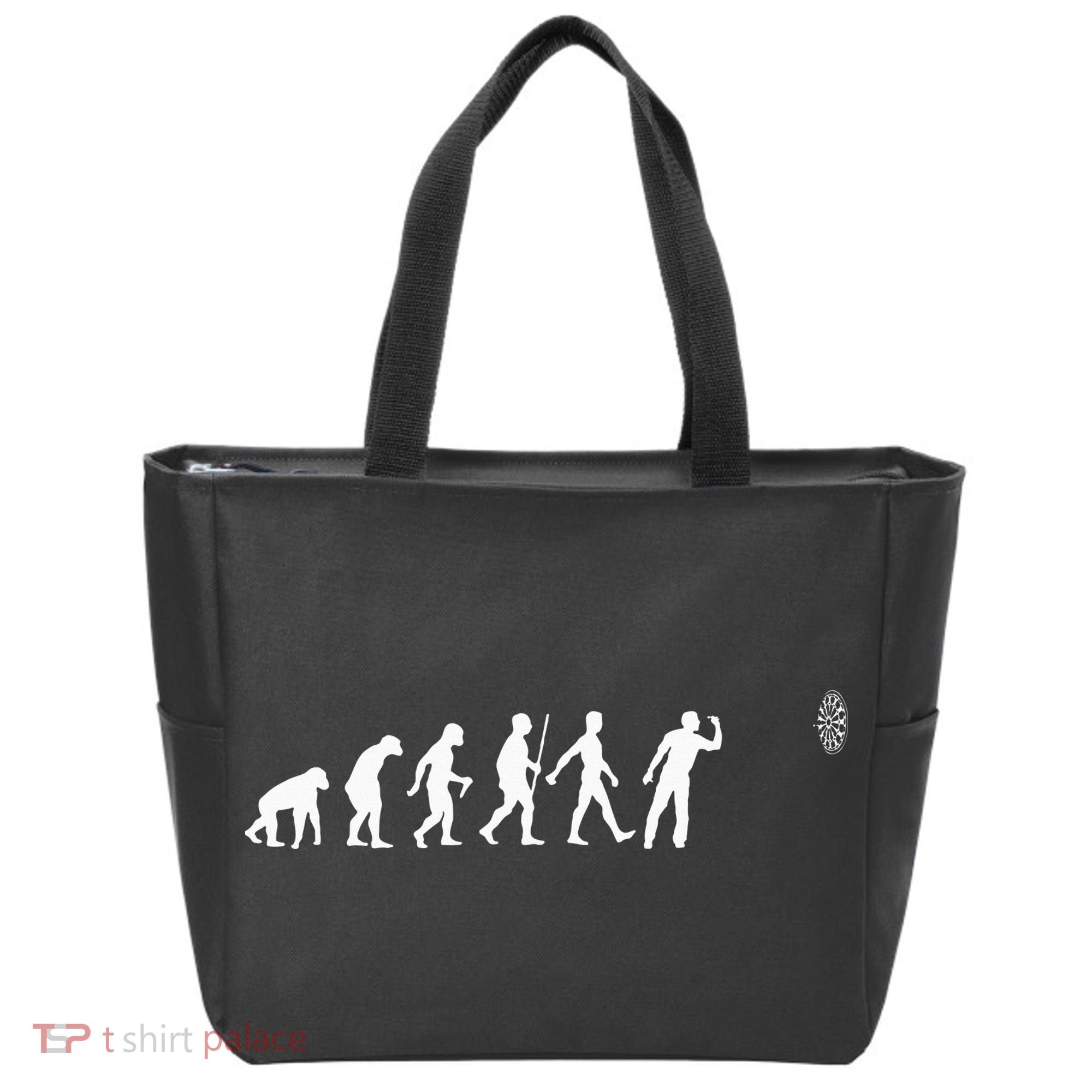Funny Dart Bullseye Dartboard Team Players Tote Bag