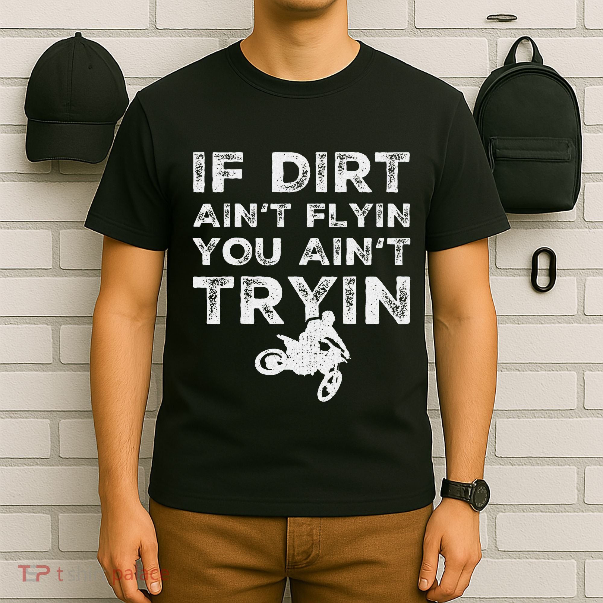Funny Dirt Bike Riding Mx Motocross Rider Supercross T-Shirt
