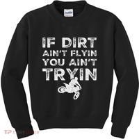 Funny Dirt Bike Riding Mx Motocross Rider Supercross Kids Sweatshirt thumb 0