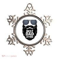 Father's Day Best Dad Ever Funny Beard Glasses Gift For Father Ornament thumb 0