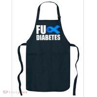 Fuck Diabetes Blue Ribbon Awareness Apron thumb 0