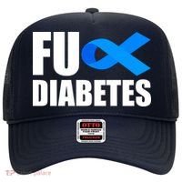 Fuck Diabetes Blue Ribbon Awareness Hat thumb 0