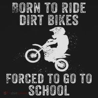 Funny Dirt Bike Art For Motocross Dirt Bike Rider Women's Hoodie thumb 2