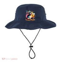 French Dog Beer Drinker Funny French Bulldog Bucket Hat thumb 0