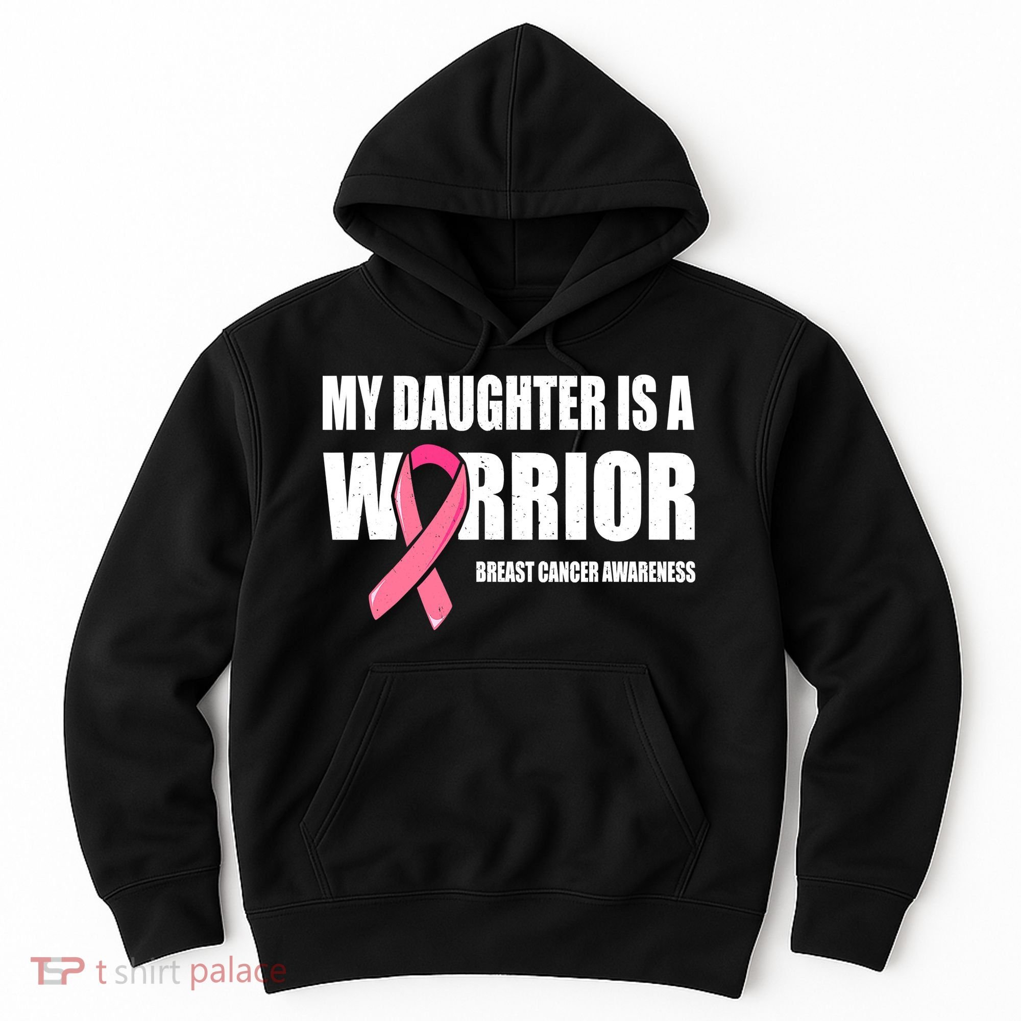 Funny Daughter Breast Cancer Breast Cancer Warrior Hoodie