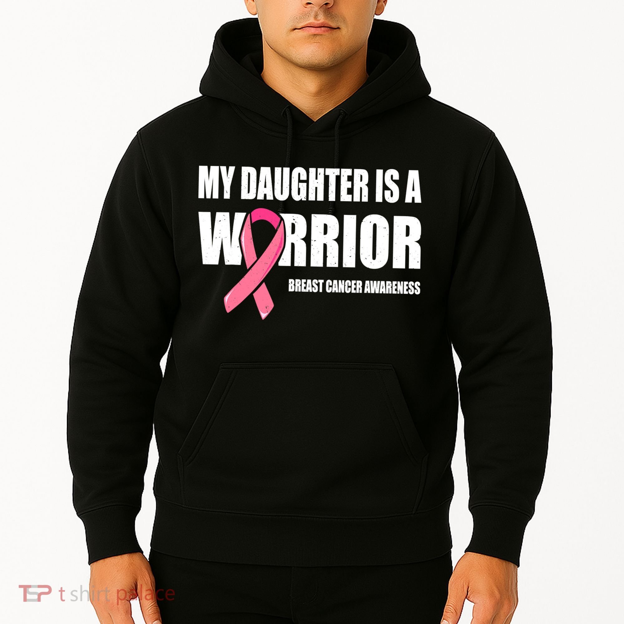 Funny Daughter Breast Cancer Breast Cancer Warrior Hoodie