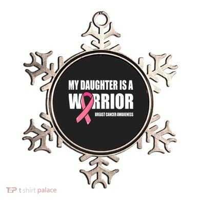 Funny Daughter Breast Cancer Breast Cancer Warrior Ornament
