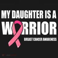 Funny Daughter Breast Cancer Breast Cancer Warrior Ornament thumb 1