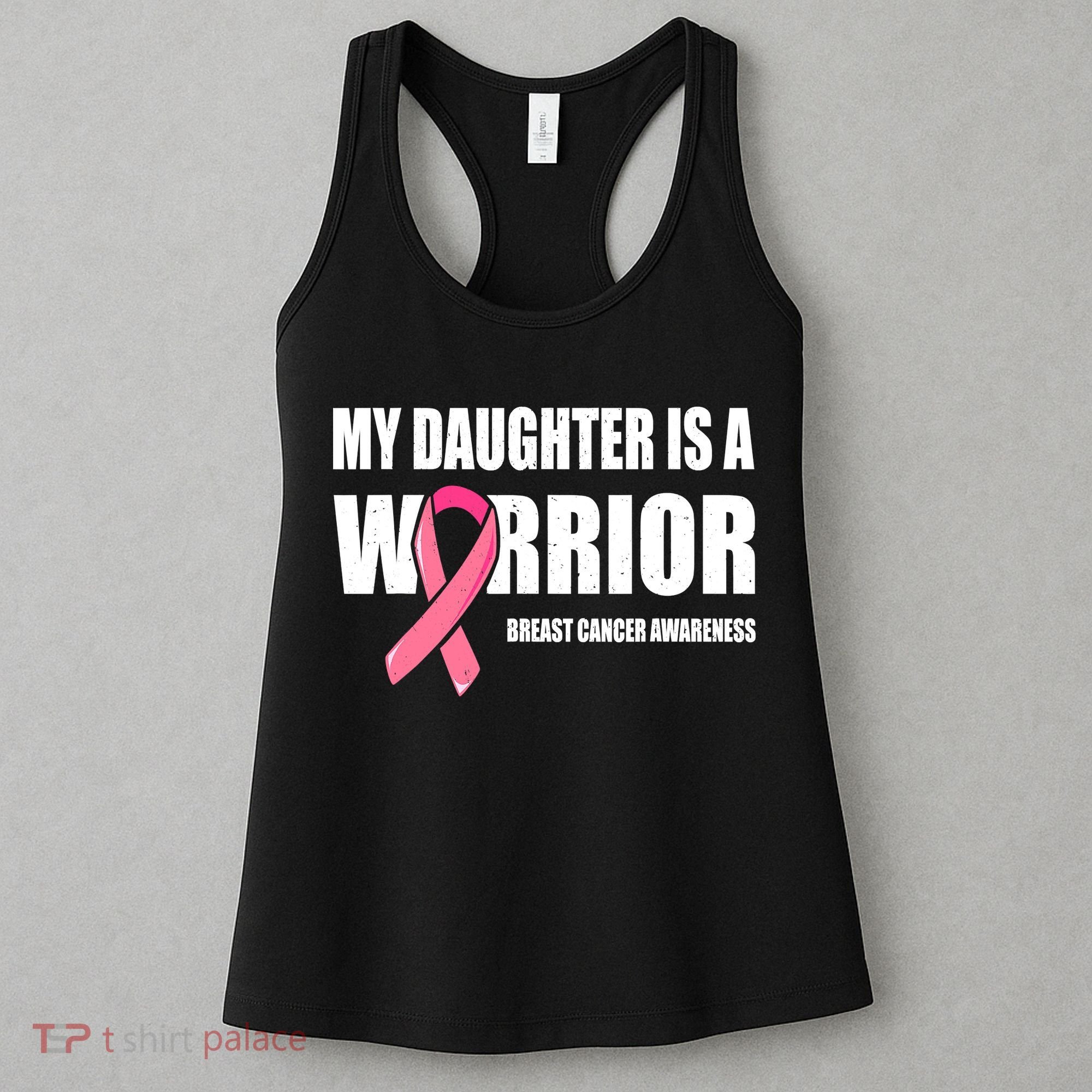Funny Daughter Breast Cancer Breast Cancer Warrior Women's Tank Top