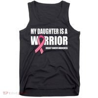 Funny Daughter Breast Cancer Breast Cancer Warrior Tank Top thumb 0