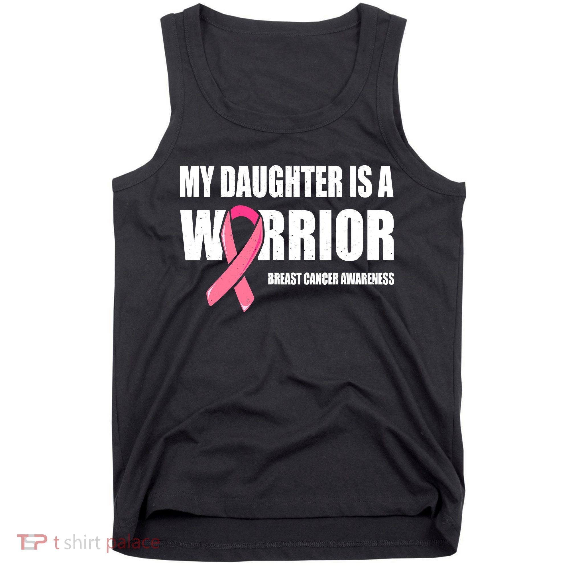 Funny Daughter Breast Cancer Breast Cancer Warrior Tank Top