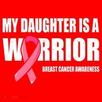 Funny Daughter Breast Cancer Breast Cancer Warrior Santa Hat thumb 1