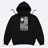 Fathers Day Baseball Dad Gifts Dad Hoodie thumb 0