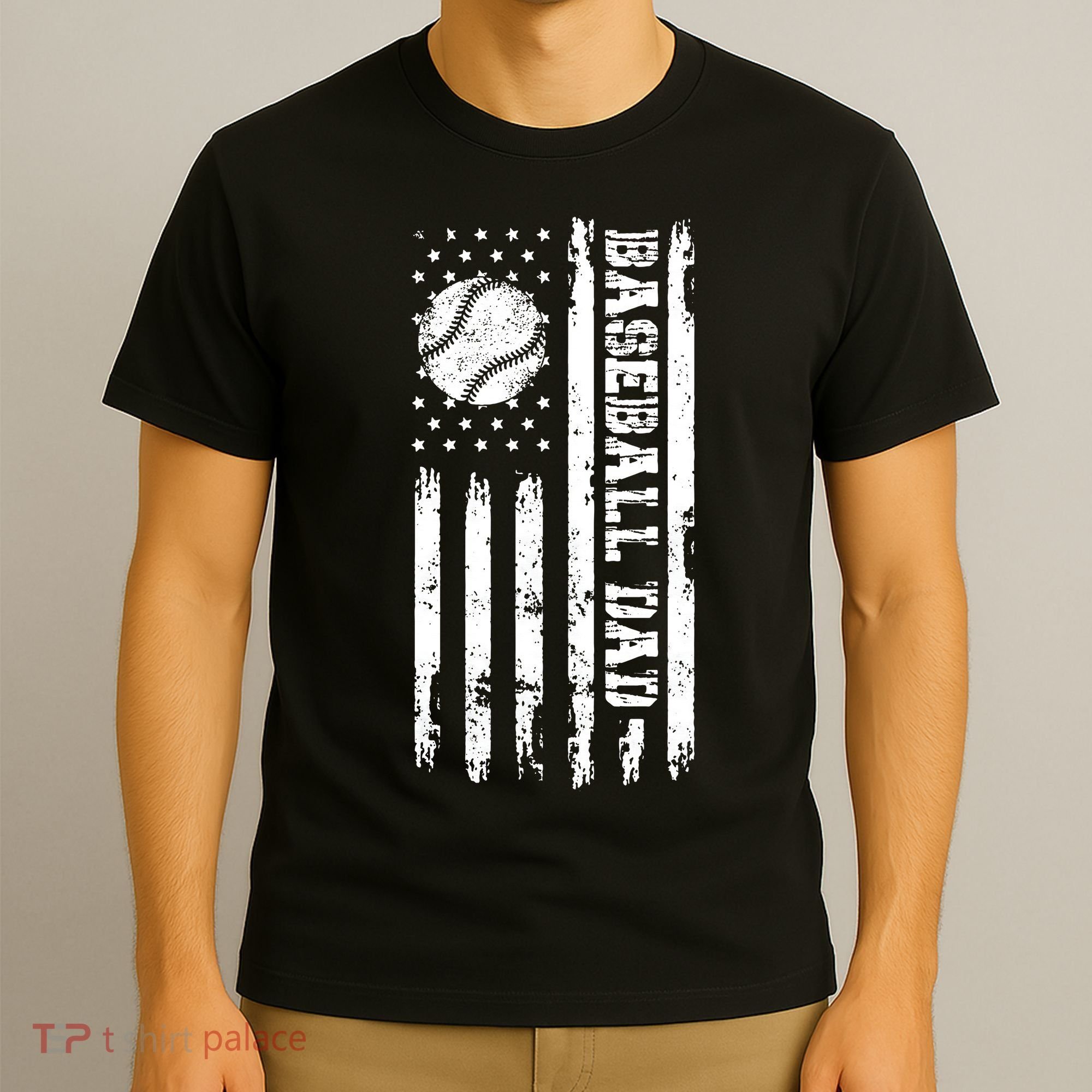 Fathers Day Baseball Dad Gifts Dad T-Shirt