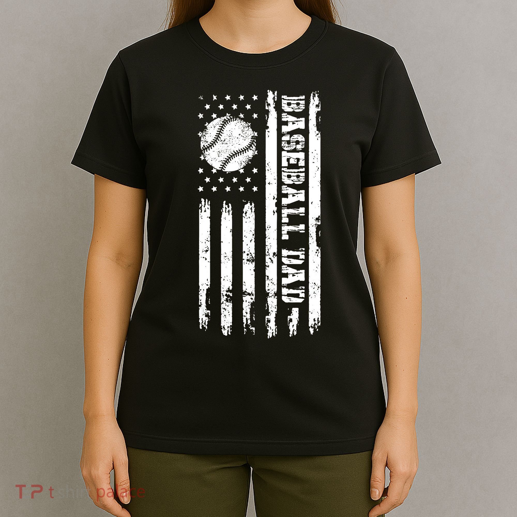 Fathers Day Baseball Dad Gifts Dad T-Shirt