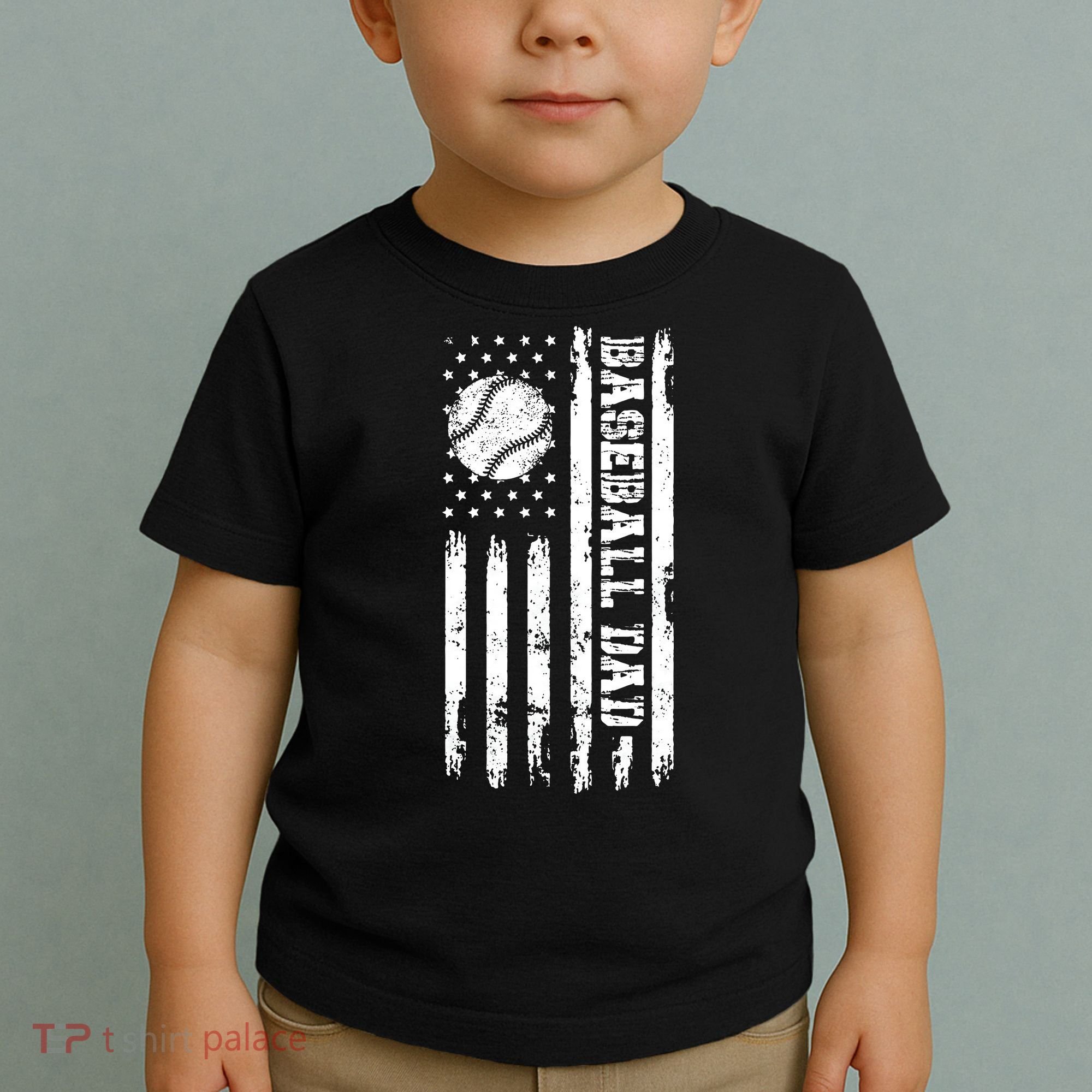 Fathers Day Baseball Dad Gifts Dad Toddler T-Shirt