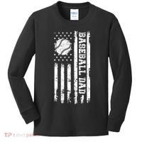 Fathers Day Baseball Dad Gifts Dad Kids Long Sleeve Shirt thumb 0