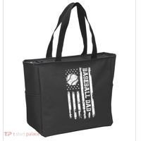 Fathers Day Baseball Dad Gifts Dad Tote Bag thumb 2