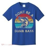 Fishing Dont Be Dumb Bass Kids T-Shirt thumb 0