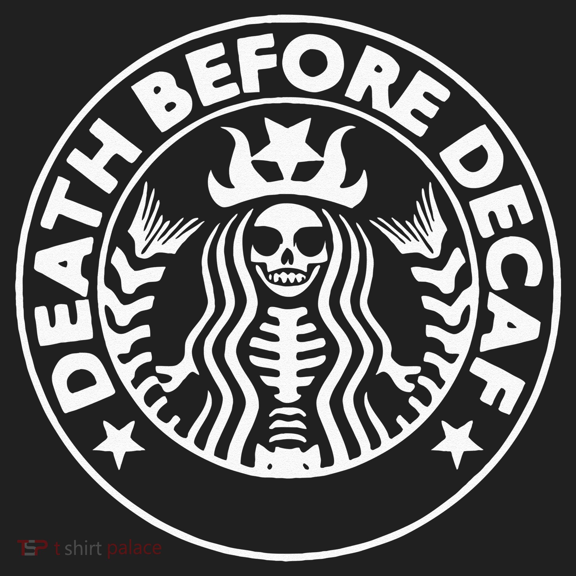 Funny Death Before Decaf Gift Cozy Coffee Lover Skeleton Women's Sweatshirt