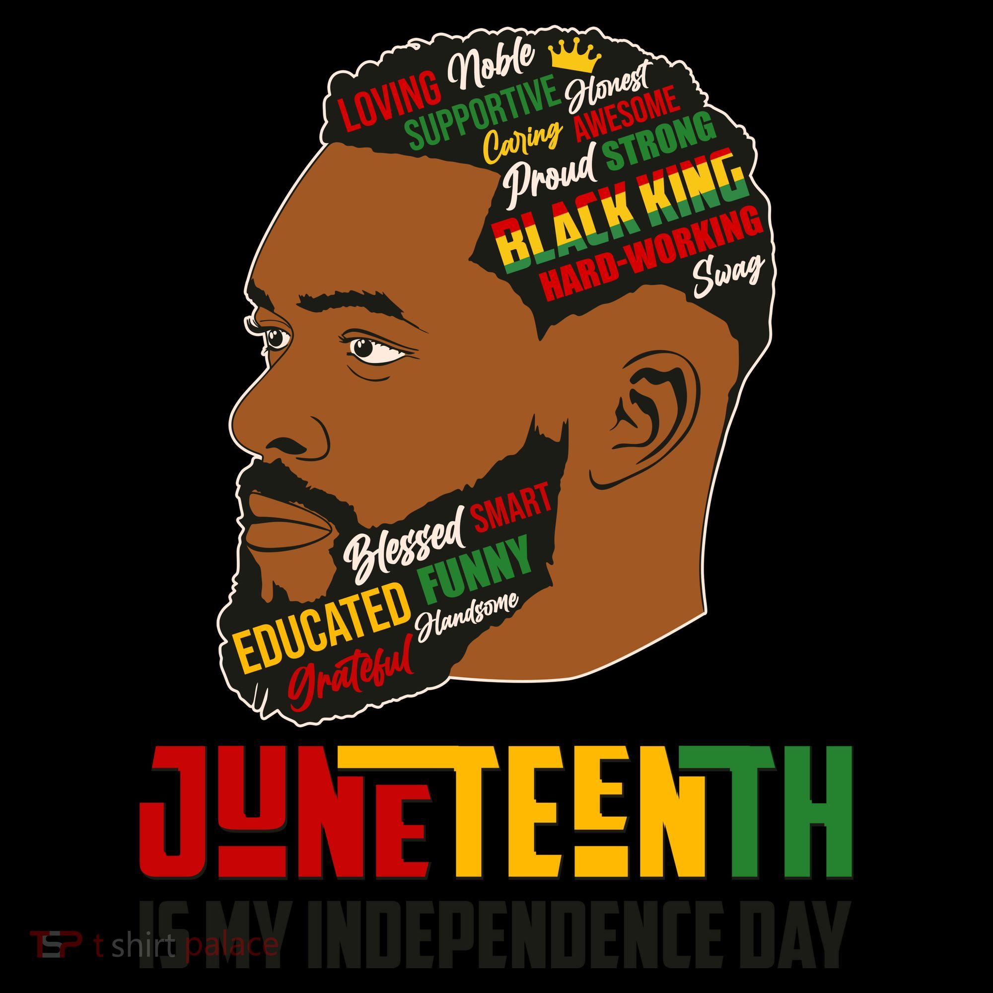 Father's Day Black King Juneteenth Is My Independence Day Coffee Mug