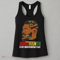 Father's Day Black King Juneteenth Is My Independence Day Women's Tank Top thumb 3
