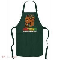 Father's Day Black King Juneteenth Is My Independence Day Apron thumb 0