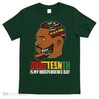 Father's Day Black King Juneteenth Is My Independence Day T-Shirt thumb 0