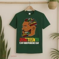 Father's Day Black King Juneteenth Is My Independence Day T-Shirt thumb 2