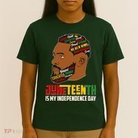 Father's Day Black King Juneteenth Is My Independence Day T-Shirt thumb 4