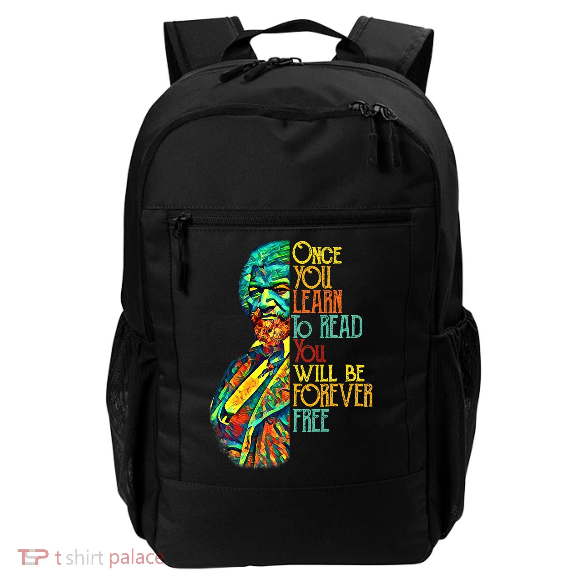 Frederick Douglass Black Leader Quote Black History Month Backpack
