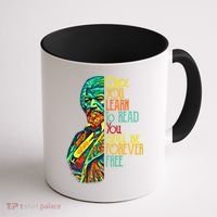 Frederick Douglass Black Leader Quote Black History Month Coffee Mug thumb 1