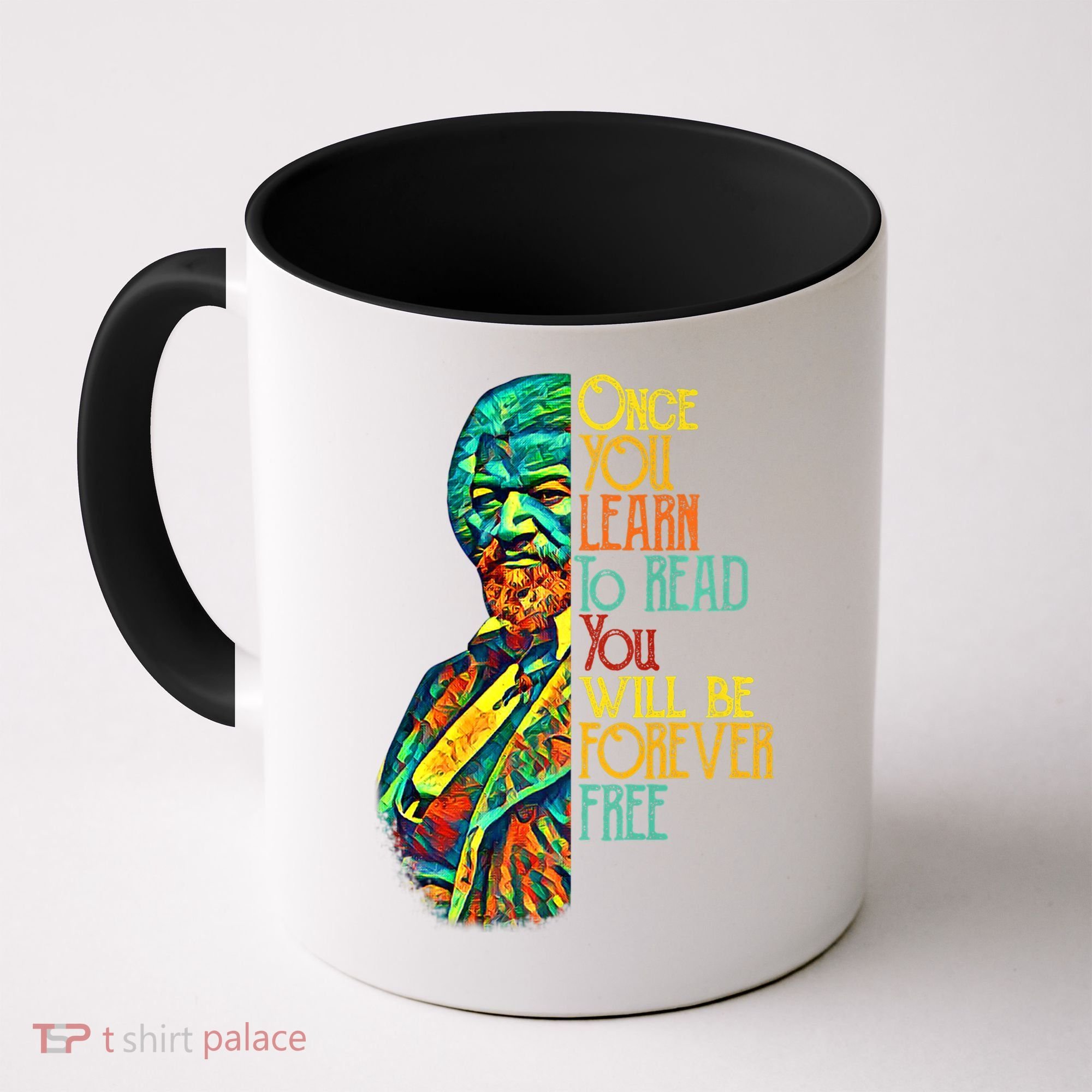 Frederick Douglass Black Leader Quote Black History Month Coffee Mug