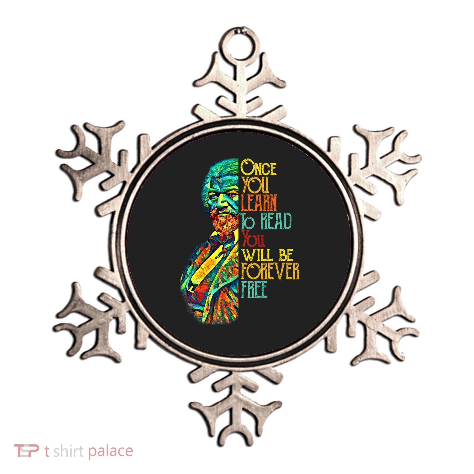 Frederick Douglass Black Leader Quote Black History Month Ornament