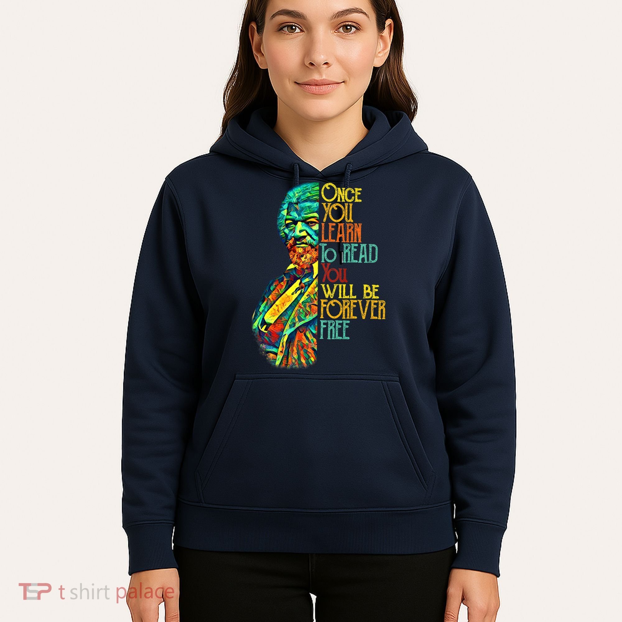 Frederick Douglass Black Leader Quote Black History Month Hoodie