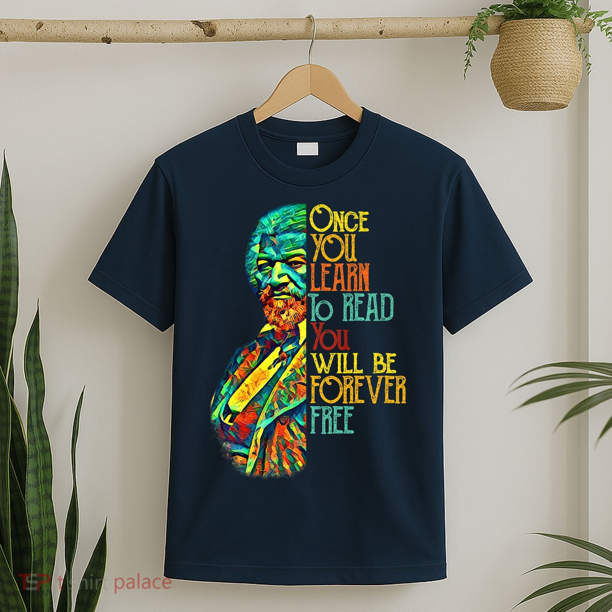 Frederick Douglass Black Leader Quote Black History Month T-Shirt