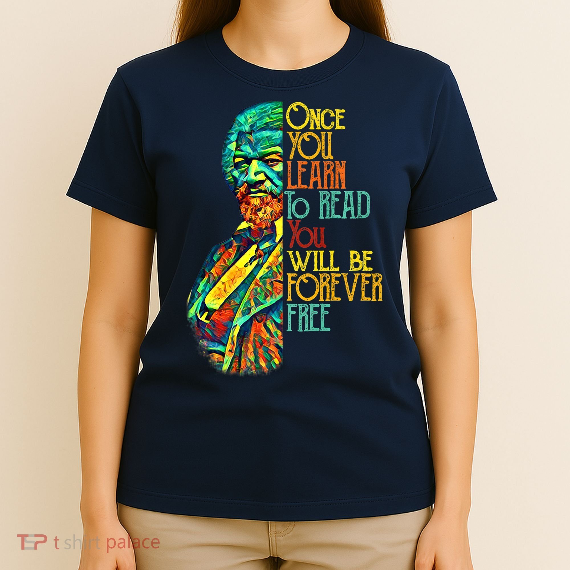 Frederick Douglass Black Leader Quote Black History Month T-Shirt