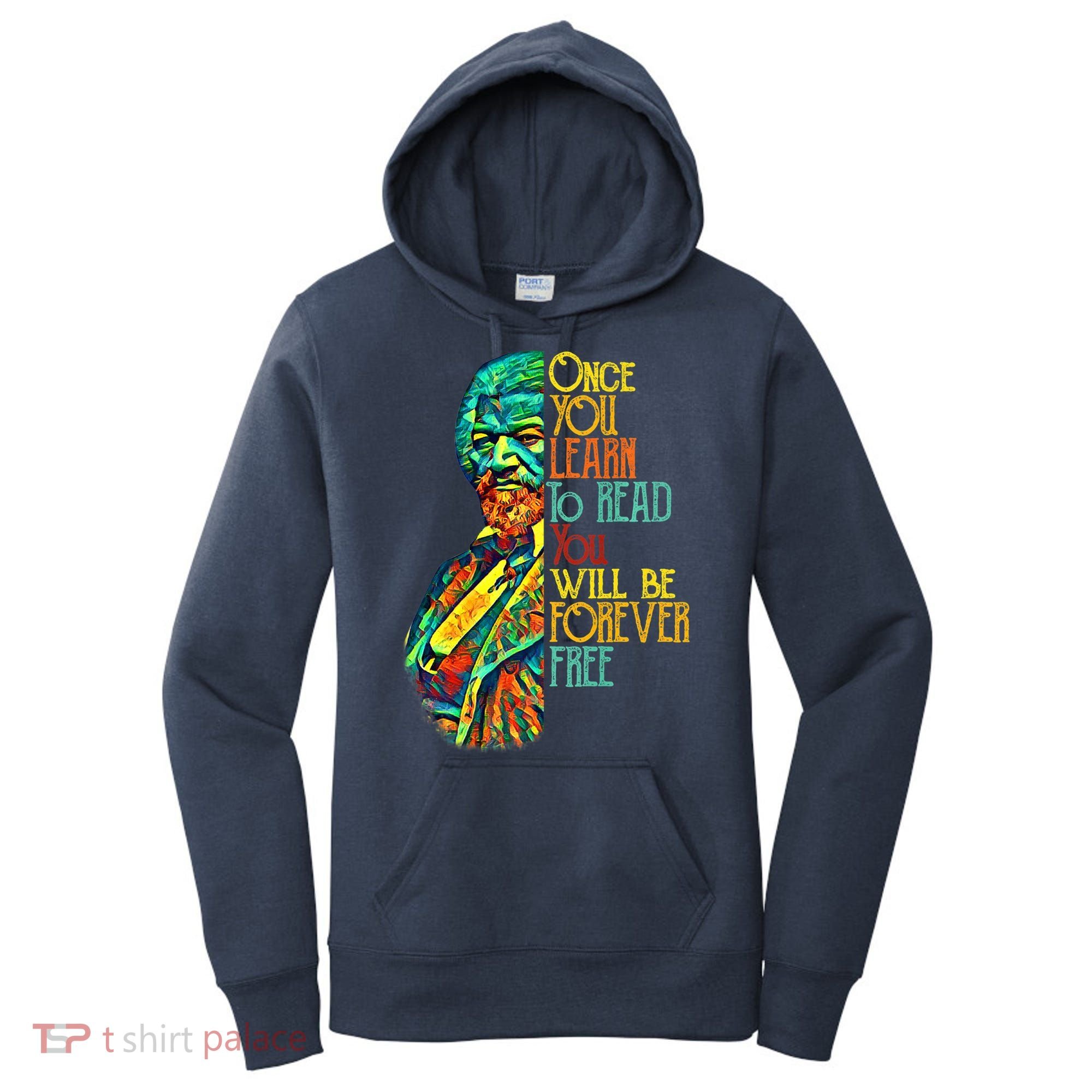 Frederick Douglass Black Leader Quote Black History Month Women's Hoodie
