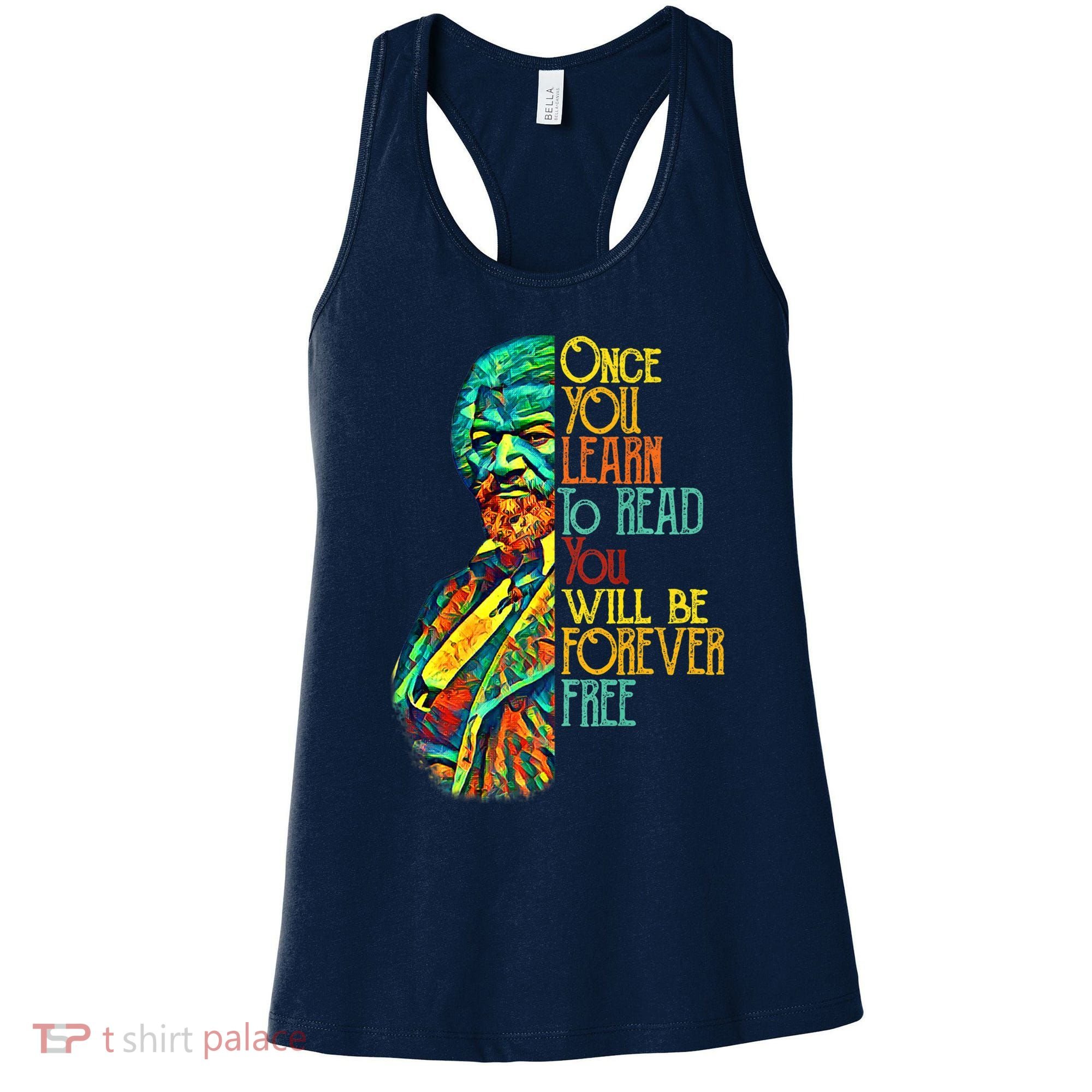 Frederick Douglass Black Leader Quote Black History Month Women's Tank Top
