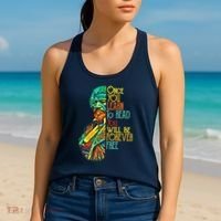 Frederick Douglass Black Leader Quote Black History Month Women's Tank Top thumb 2