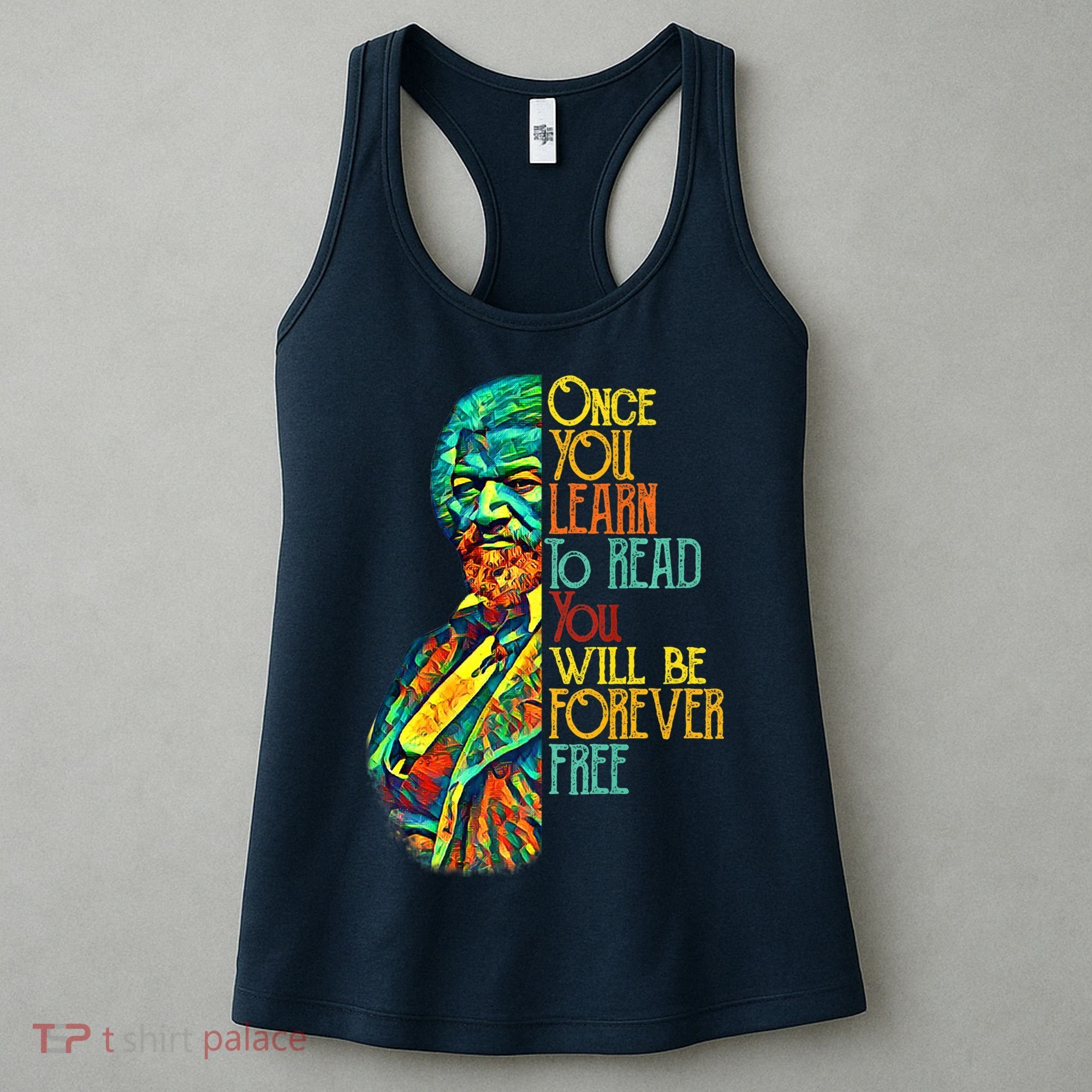 Frederick Douglass Black Leader Quote Black History Month Women's Tank Top