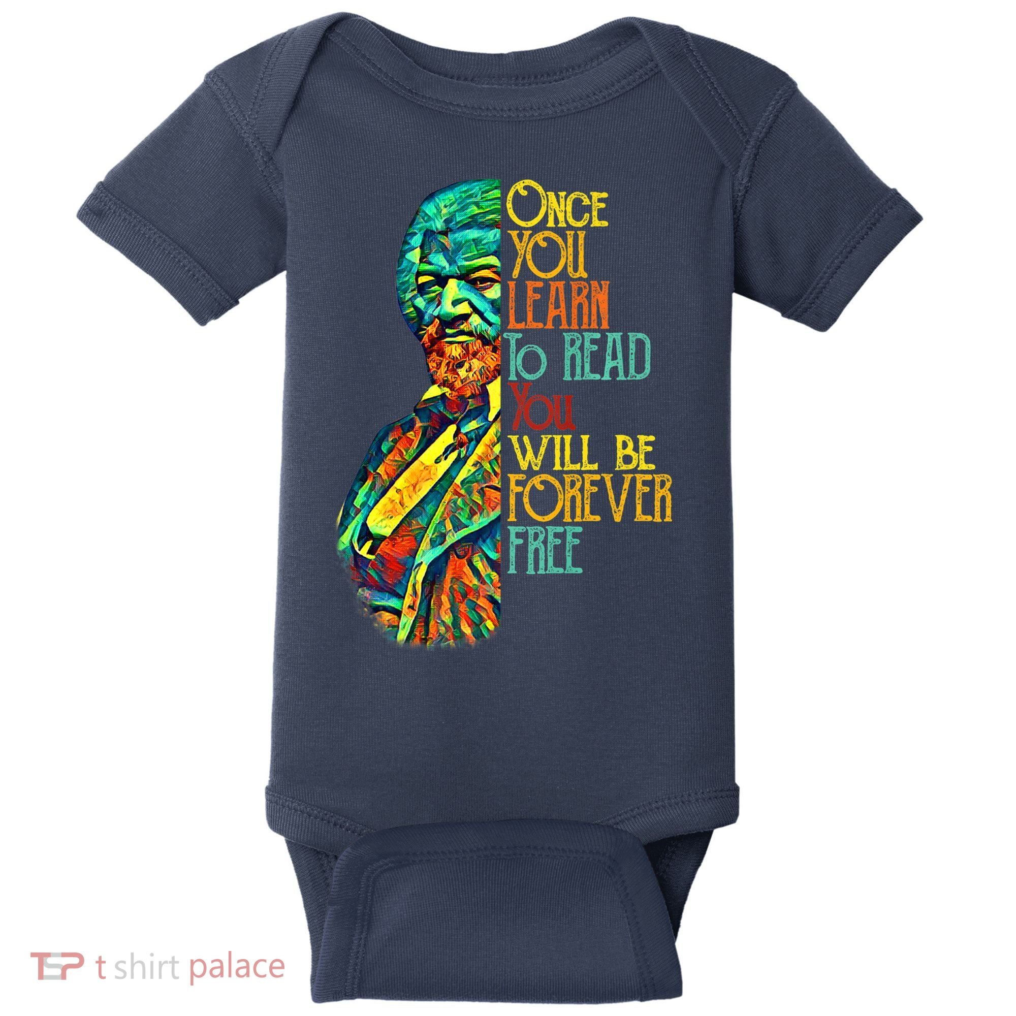 Frederick Douglass Black Leader Quote Black History Month Baby Bodysuit