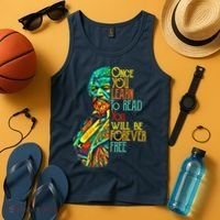 Frederick Douglass Black Leader Quote Black History Month Tank Top thumb 4