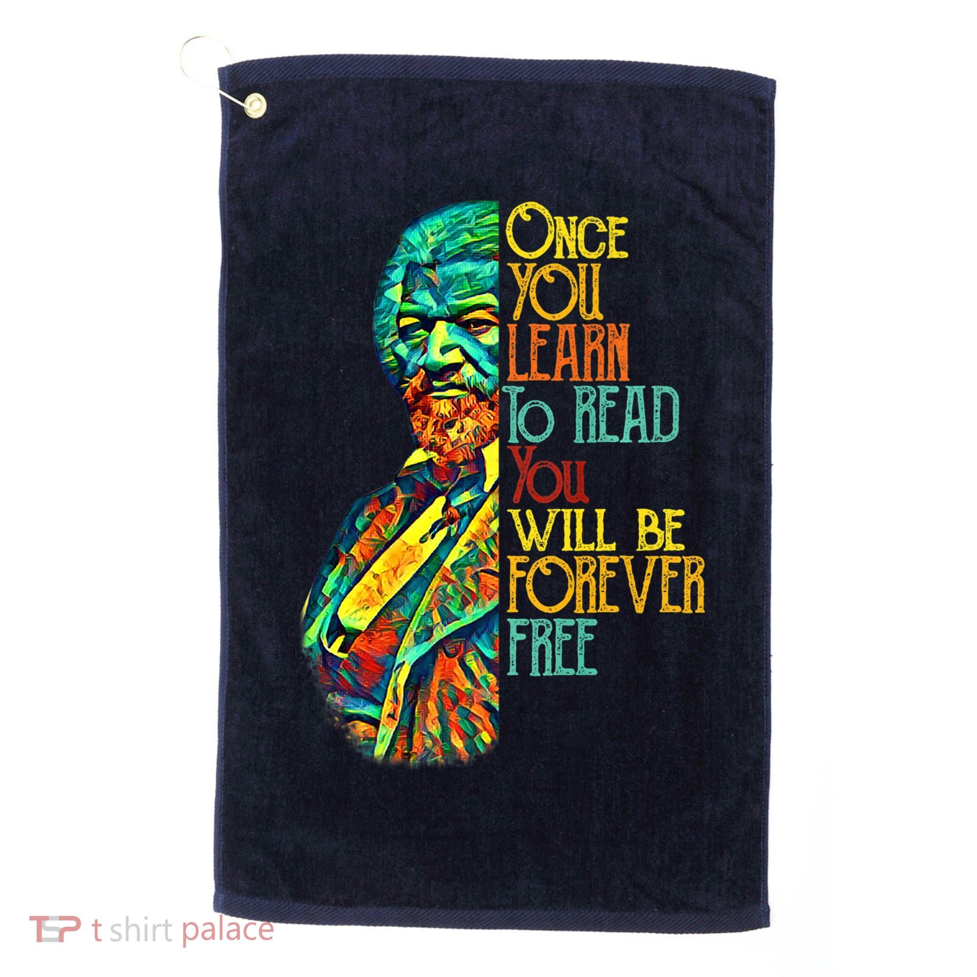 Frederick Douglass Black Leader Quote Black History Month Golf Towel